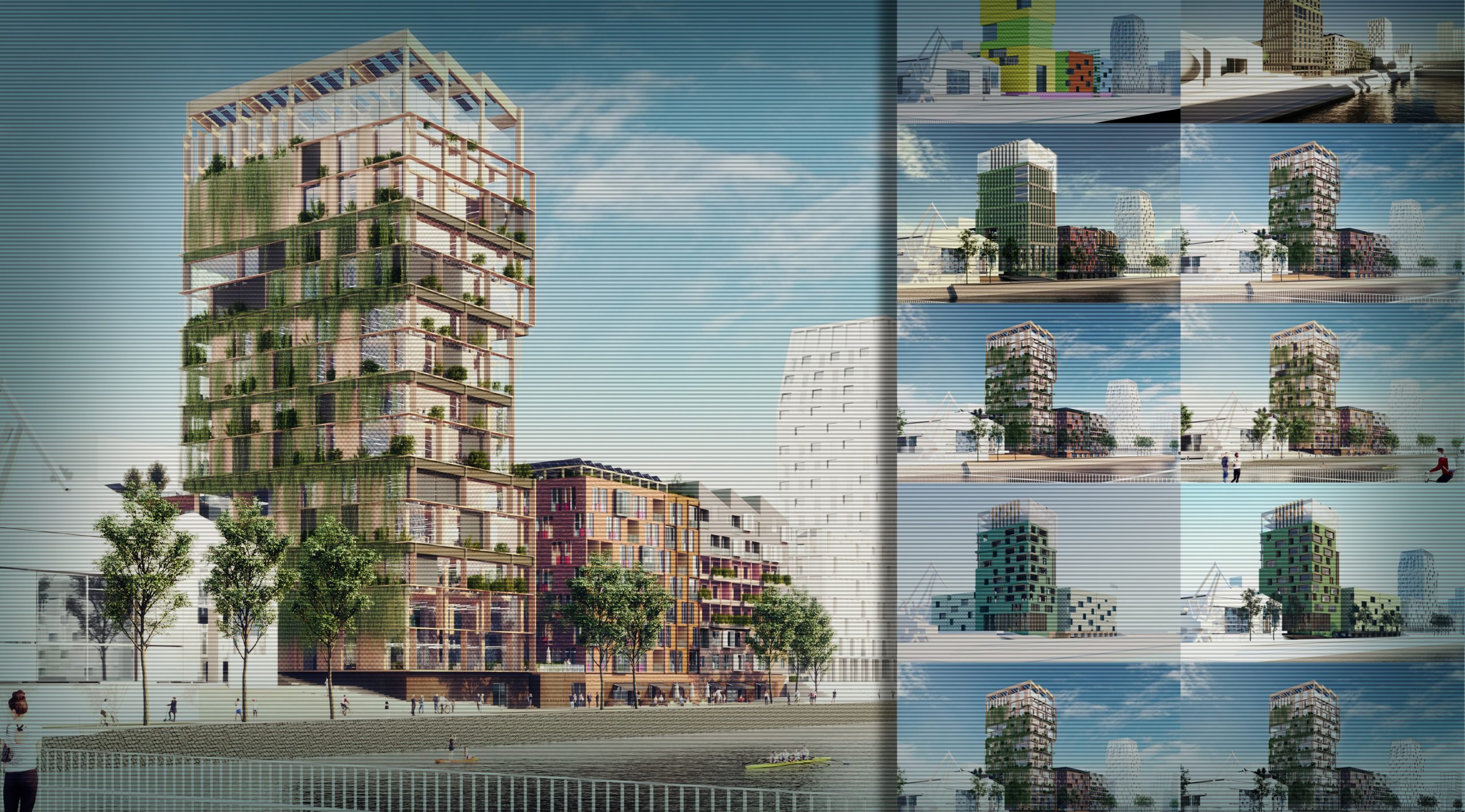 moderne stadt deutz Kopie